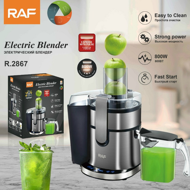 RAF Stainless Steel For Children Fruit Machine / Food Processor Juicer With Juice And Pulp Separation R.2867_voghion.com