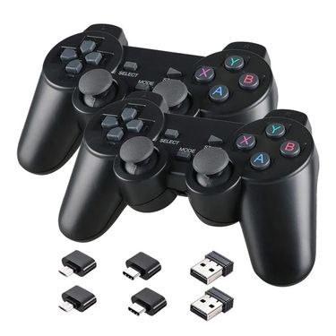 2.4GHz Wireless Gamepad For PC Laptop USB Game Controller Joystick_voghion.com