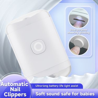 Automatic electric manicure scissors manicure elderly baby anti-clip meat portable smart manicure nail clippers_voghion.com