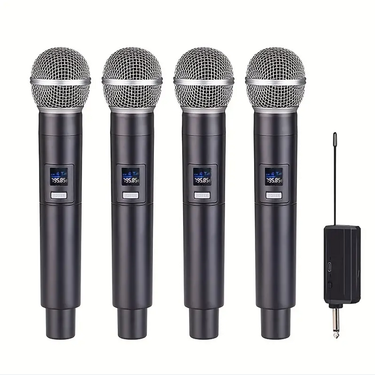 Professional one drag 4 stage performance meeting host home outdoor K LaOK wireless microphone_voghion.com