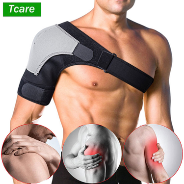 Shoulder Support Adjustable Brace pad Belt Band Strap Wrap Sport Recovery Neoprene Shoulder Compression Sl_voghion.com
