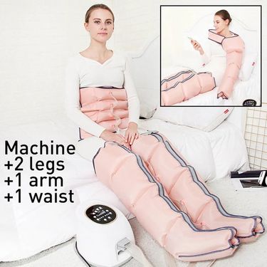 Fengmore 3 Modes Compression Foot Boots For Circulation Air Wave Massager Leg Pressure Therapy System Relax_voghion.com