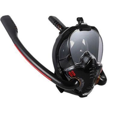 New Full Dry Anti-Fog Equipment Double Tube Diving Professional Training Snorkeling Mask_voghion.com