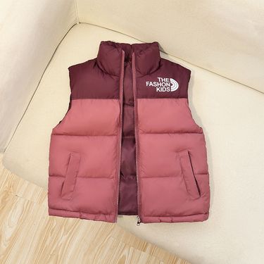 Children's Cotton 25 New Style Sleeveless Jacket Boys' Clothing Hooded Big Kids Autumn Winter Patchwork Outerwear_voghion.com