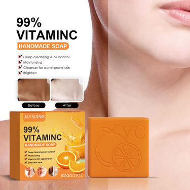 Jaysuing VC skincare soap body moisturizing, cleaning, joint elbow skin melanin brightening and whitening_voghion.com
