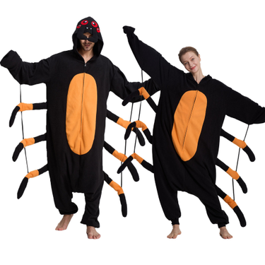 Cartoon Animal Jumpsuit Pajamas Funny Game Halloween Costume Funny Dinosaur Flannel Costume Winter_voghion.com