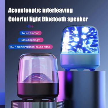New L17 Colorful Touch Bluetooth Audio Convenient High Volume And Low Bass Wireless Bluetooth Small Speaker_voghion.com
