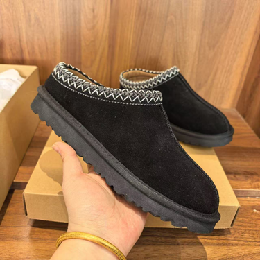 Fashionable Winter Warm Fluffy Women's Slippers With Soft Bottom And Anti Slip Thick Plush Clogs For Women's Leisure Platform House Slippers 35-44_vogvips.com
