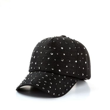 Women's Baseball Dotted Diamond New Fashion Sunshade and Sunscreen Outdoor Travel Leisure Duck Tongue Trendy Hat_voghion.com