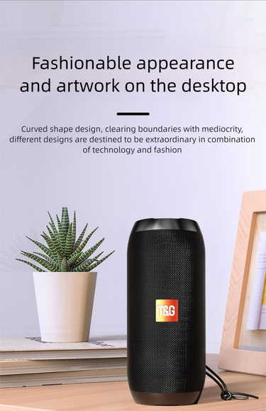 Wireless Bluetooth Speaker Waterproof Dustproof Outdoor Car Audio Subwoofer Volume Card Slot High Sound Quality Compact_voghion.com