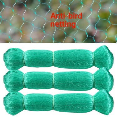 Heavy-Duty Green Bird Netting For Gardens & Vineyards – PE Knitted Mesh With UV Protection – Multiple Sizes (2m X 5m/8m/10m)_voghion.com