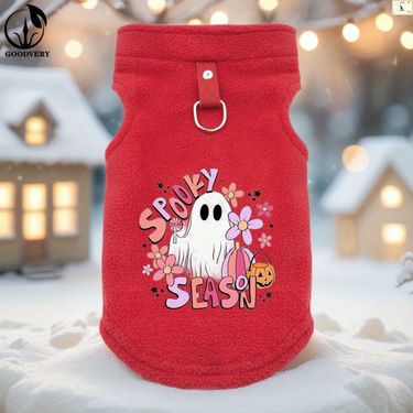 GOODVERYHalloween Style Mysterious Pattern Print Pet Clothes Winter Soft Fleece Pet Dog Clothes Puppy Clothing French Bulldog Coat Pug Costumes Jacket_voghion.com