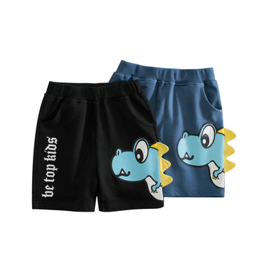 Kids’ Clothing Summer New Children's Shorts For Little Boys Half Length Pants Cartoon Dinosaur_voghion.com