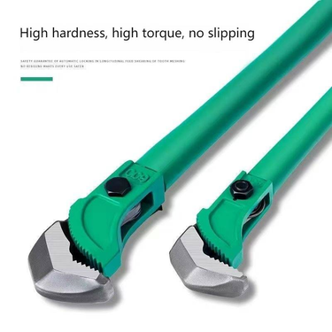 Heavy-Duty Torque Wrench For Rebar & Pipe - Chromium Vanadium Steel Construction - 450mm/600mm Length Options - Ideal For Steel Framing & Bridge Work_voghion.com