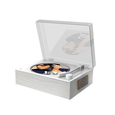 Orange Di Cream Wind Album Player, CD Universal Bluetooth Speaker, Rechargeable Portable All-in-one Machine 1_voghion.com
