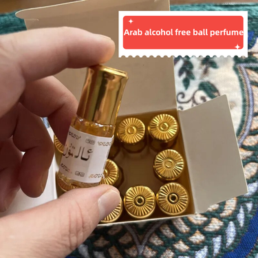 Hot Sale Men's Alcohol Free Arab Series Gold Perfume Ball Essential Oil 3ML Women's Convenient Dating Perfume Work Sports Party Charm Weapon_voghion.com
