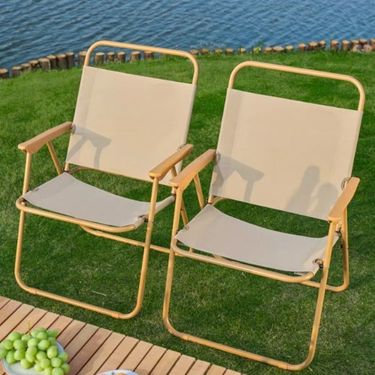 Outdoor Folding Portable Picnic Kemet Leisure Fishing Camping Chair_voghion.com