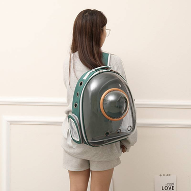 Transparent Cat Bag 2024 New Portable Space Capsule Pet Bag Wholesale Going Out Breathable Backpack Cat Backpack ..._voghion.com