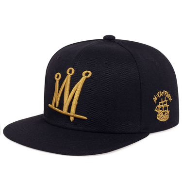 Versatile Crown Shape Pattern Embroidery Unisex Mesh Red Same Personalized Fashion INS Sweet Cool Hat_voghion.com