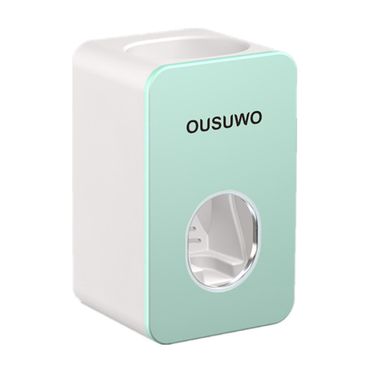 3Pcs Automatic Toothpaste Squeezer Dispenser Dust-Proof Toothbrush Tooth Brush Holder Wall Mounted Home Bathroom Accessories Set Tool_voghion.com