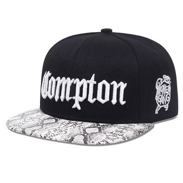 Fashion Men's Fashion Compton Embroidered Snapback Unisex Sunshade Women Adjustable Hip Hop Baseball Caps Cowboy Hat_voghion.com