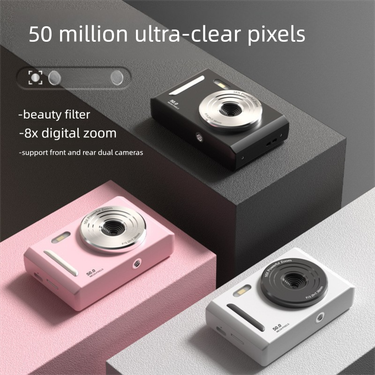 New M26 Campus CCD Style 5K HD Portable Student Digital Camera Children's Day Gift_voghion.com