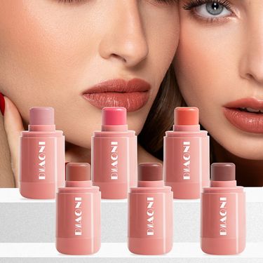 Blush DIAONI Pocket Blush Stick Highlights Brighten Natural Matte Color Long Lasting Delicate Blush_voghion.com