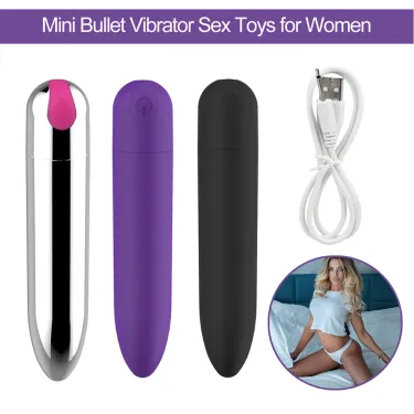10 Speed Mini Bullet Vibrator Sex for Women Strong Vibration USB Rechargeable G-spot Massager Adult Toys_voghion.com