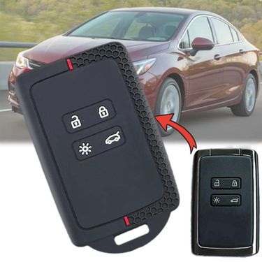 Car Suitable For Dongfeng Renault Kolejia Key Set Car Remote Control Honeycomb Silicone Bag_voghion.com