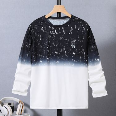 Mother&Kids Long sleeve T-shirt for children and big boys_voghion.com