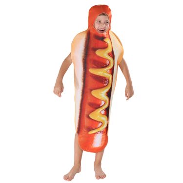 Unisex 3D color print kids hot dog onesie Food stage cosplay costume_voghion.com