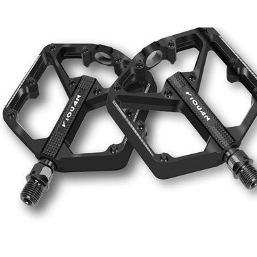 Mountain Road Bike Aluminum Alloy Foot Pedals Anti-Slip Widened Pegs Cycling Gear Accessories_voghion.com