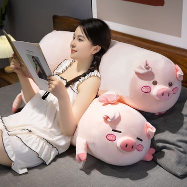 Piggy Leg Side Sleeping Pillow Headboard Cushion Decorative Pillow_voghion.com