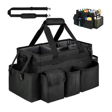 Multipurpose Hanging Storage Bag – Travel Organizer With 600D Oxford Fabric (Pink, Blue, Gray, Purple, Green, Black)_voghion.com