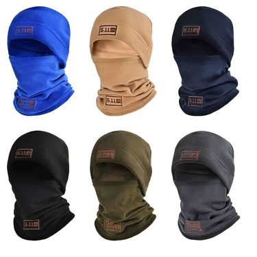 Stay Warm Protected: Polar Fleece Balaclava Hood Face Mask For Cycg, Skiing, And Training_voghion.com