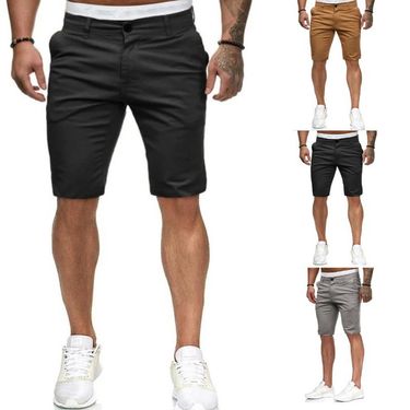 Premium Products 2025 Summer New Casual Shorts Men's Style Slim Fit Men's Color Shorts_voghion.com