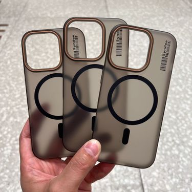 Matte Barcode Skin Feel Magnetic Suitable IPhone 15/14 High-end Feel/13 For 16 Pro Max Phone Case_voghion.com