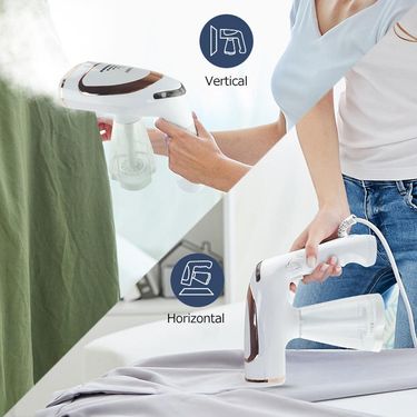 Garment Steamer Handheld Folding Household Mini Steam Iron 1600W Adjustable Temperature Ironing Machine_voghion.com