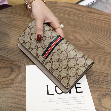 Long Wallet For Women 2025 New Ultra-thin Simple Versatile Elegant Card Holder Internet Celebrity Niche Design Trendy_voghion.com