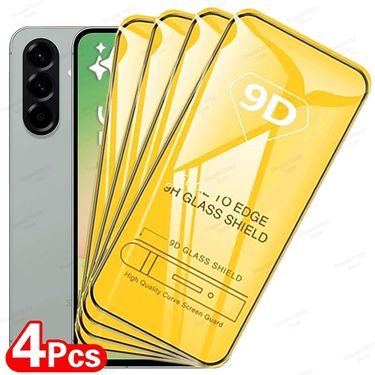 4Pcs 9D Screen Protector For Samsung Galaxy A56 A36 A26 A16 A55 A54 A35 A25 A34 A15 A52 A53 A13 A23 A71 A50 A12 Tempered_voghion.com