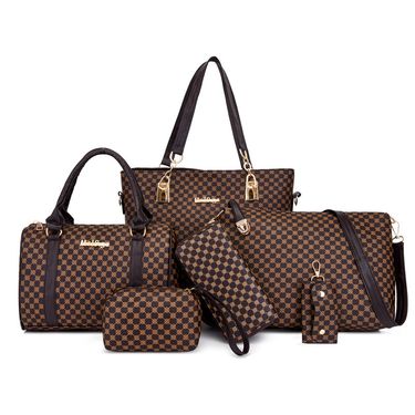 Women's Handbag Set - Large Capacity Tote & Shoulder Bag With Stylish Print (Mother-Daughter Matching Set)_voghion.com