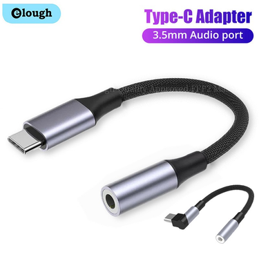 Type USB C To 3.5mm Aux Adapter Headphone Adapter Usb-C Jack Audio Cable for Samsung Galaxy S22 S21 Huawei P50 Usb- able_voghion.com