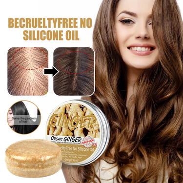 EELHOE Ginger Cleansing Moisturizing Scalp, Soft And Smooth Hair Care Shampoo_voghion.com