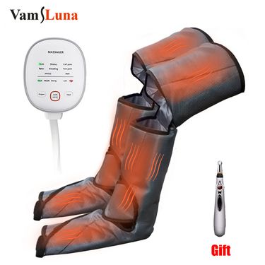 Dropship Air Compression Calf Thigh Massager for Circulation Foot and Leg Recovery Relax Massage Device with Acupuncture_voghion.com