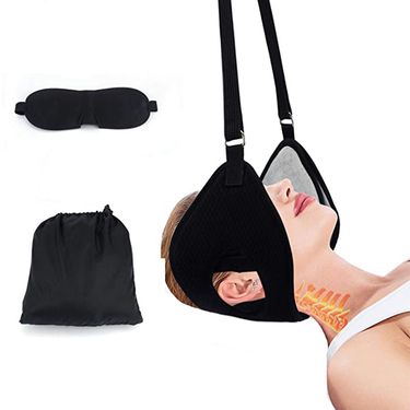Neckhammock Traction Hammock Neck Cervical Stretcher Relieves Fatigue_voghion.com
