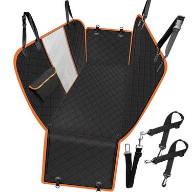 Rear trunk pet for use, rear seat house, travel dog car mat, outdoor mat_voghion.com
