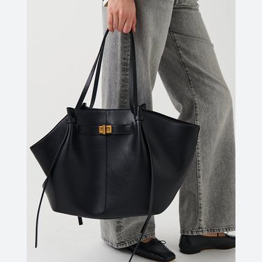 Classic Fashion Ladies Handbag, High-grade Wing Bag, Large Bag, Soft Bag, Fashionable Tote Bag, 2024 New European And American Handbag Shoulder Bag_voghion.com