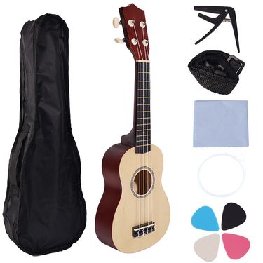 Music Master Professional training 21 "mini Ukulele Junior Ukulele Entry-level four-string small guitar children early education instrument_voghion.com