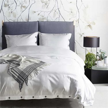 Three-Piece Bedding Set | Quilt Coverlet With Button Detail (Twin/Queen) | 90GSM Soft Microfiber Bedding For Bedroom_voghion.com