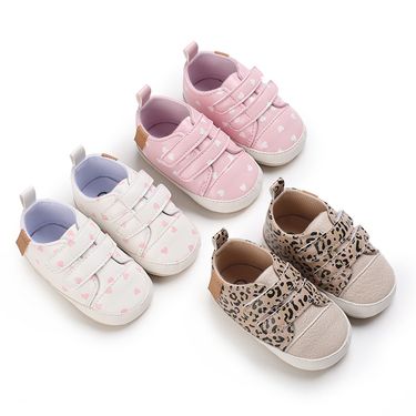 Mother & Kids Spring and Autumn 0-1 Year Old Boys and Girls Baby Toddler Shoes Love Rubber Sole Baby Shoes One Piece Dropshipping_voghion.com